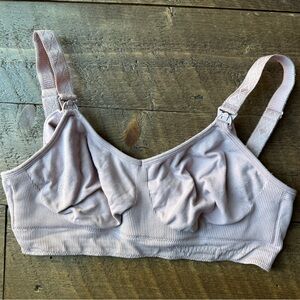 Sugar candy Nursing Comfort Bra in Light Pink - workhorse for nursing